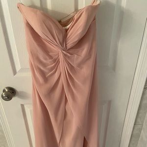 Bari jay size 10 strapless dress
